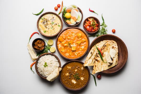 Punjabi Indian food at Khana Khazana
